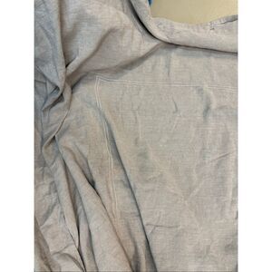 Restoration Hardware 100% California King Linen Duvet Cover (No Shams)with Satin